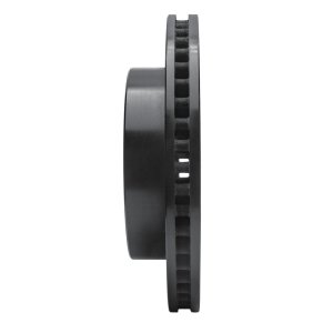 Dodge Ramcharger Brake Rotor (1) - Front Left - R1 Concepts - Drilled & Slotted - Black - `00-`02